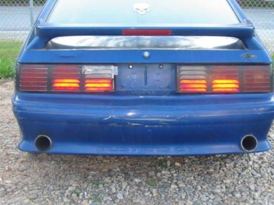 87-93 Ford Mustang Hatchback 5 Manual - Blue thumbnail 5
