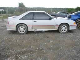 87-93 Ford Mustang Hatchback 5 Manual - White