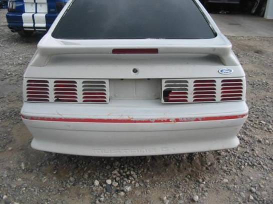 87-93 Ford Mustang Hatchback 5 Manual - White thumbnail 5