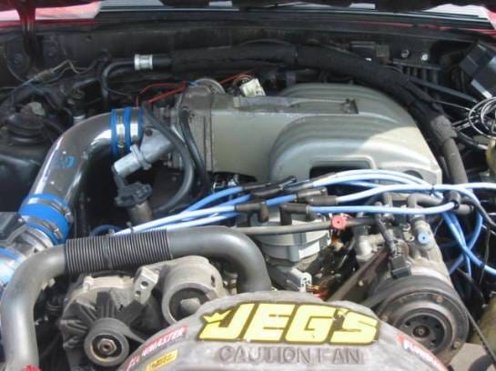 87-93 Ford Mustang Hatchback 5 Manual - Red thumbnail 3