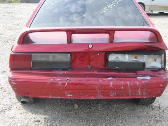 87-93 Ford Mustang Hatchback 5 Manual - Red thumbnail 5