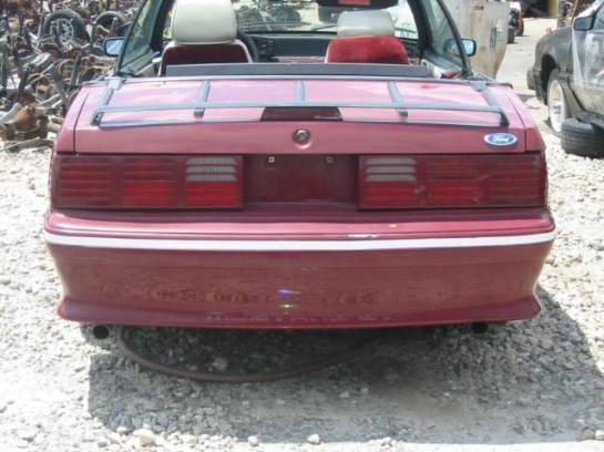 87-93 Ford Mustang Convertible 5 Automatic - Red thumbnail 5