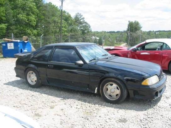 87-93 Ford Mustang Hatchback 5 Automatic - Black