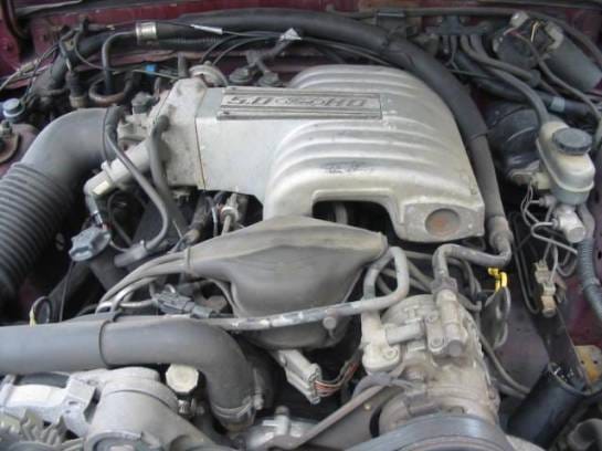 87-93 Ford Mustang Hatchback 5 Automatic - Red thumbnail 4
