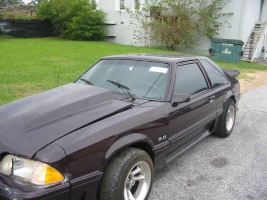 87-93 Ford Mustang Hatchback 5 Automatic - Purple thumbnail 2