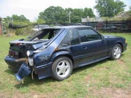 87-93 Ford Mustang Hatchback 5 Manual - Blue