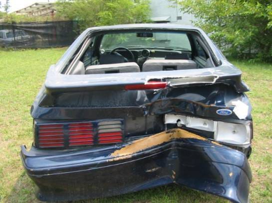 87-93 Ford Mustang Hatchback 5 Manual - Blue thumbnail 3