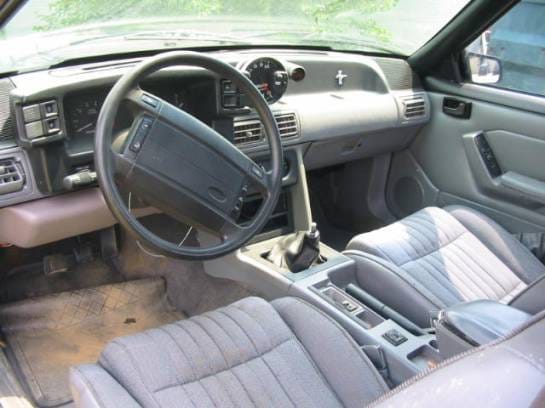 87-93 Ford Mustang Hatchback 5 Manual - Blue thumbnail 4