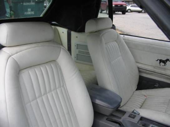 87-93 Ford Mustang Convertible 5 
 - Blue thumbnail 5
