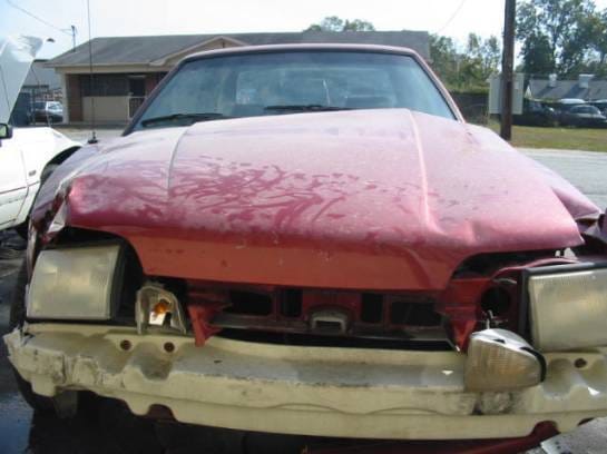 87-93 Ford Mustang Hatchback 5 Automatic - Red