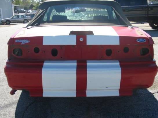 87-93 Ford Mustang Convertible 5 N/A - Red & White thumbnail 4