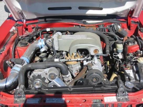 87-93 Ford Mustang Convertible 5 N/A - Red & White thumbnail 5