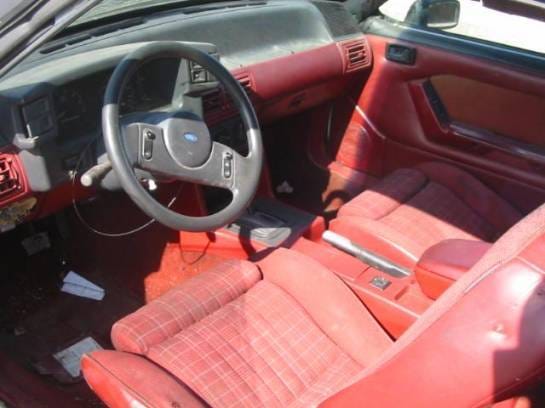 87-93 Ford Mustang Convertible 5 Automatic - White thumbnail 4