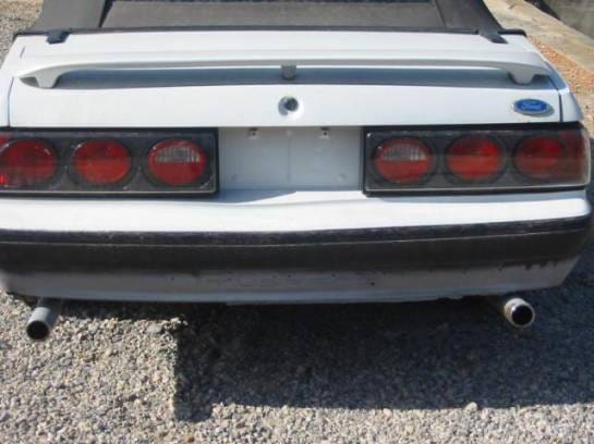 87-93 Ford Mustang Convertible 5 Automatic - White thumbnail 5