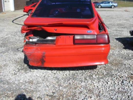 87-93 Ford Mustang Hatchback 5 Manual - Red thumbnail 5