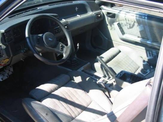 87-93 Ford Mustang Hatchback 5 Automatic - Black thumbnail 2