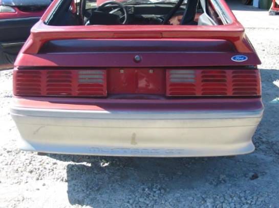 87-93 Ford Mustang Hatchback 5 Manual - Red thumbnail 5