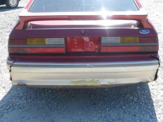 87-93 Ford Mustang Hatchback 5 Manual - Red thumbnail 5