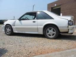 87-93 Ford Mustang Hatchback 5 Manual - White