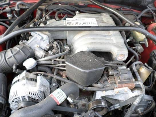 94-98 Ford Mustang Convertible 5 Automatic - Red thumbnail 5