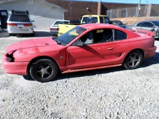 94-98 Ford Mustang Coupe 5 Manual - Red thumbnail 2