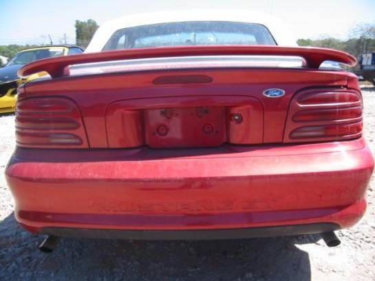 94-98 Ford Mustang Convertible 5 Automatic - Red thumbnail 2
