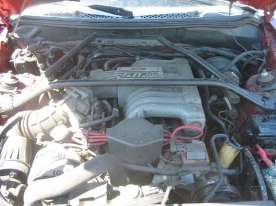 94-98 Ford Mustang Convertible 5 Automatic - Red thumbnail 4