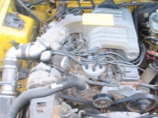 94-98 Ford Mustang Convertible 5 Manual - Yellow thumbnail 5