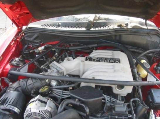 94-98 Ford Mustang Coupe 5 Manual - Red thumbnail 2