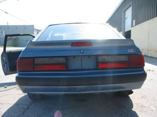 87-93 Ford Mustang Hatchback
 5 Manual - Blue thumbnail 5