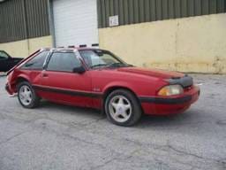 87-93 Ford Mustang hatchback 5 manual - red