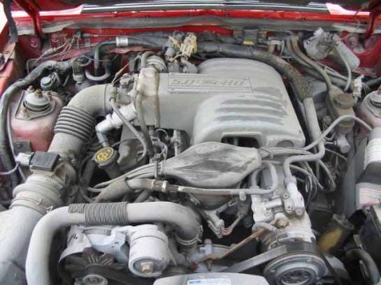 87-93 Ford Mustang hatchback 5 manual - red thumbnail 5