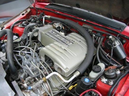 87-93 Ford Mustang Hatchback 5 Automatic - Red thumbnail 4