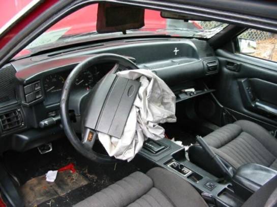 87-93 Ford Mustang Hatchback 5 Automatic - Red thumbnail 5