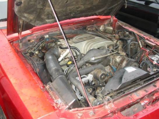 87-93 Ford Mustang Convertible 5 N/A - Red thumbnail 5