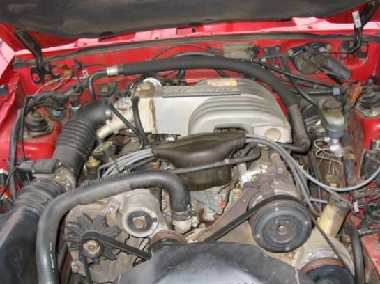87-93 Ford Mustang Hatchback 5 Manual - Red thumbnail 4
