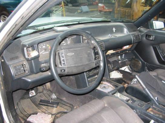 87-93 Ford Mustang Hatchback 5 Manual - White thumbnail 5