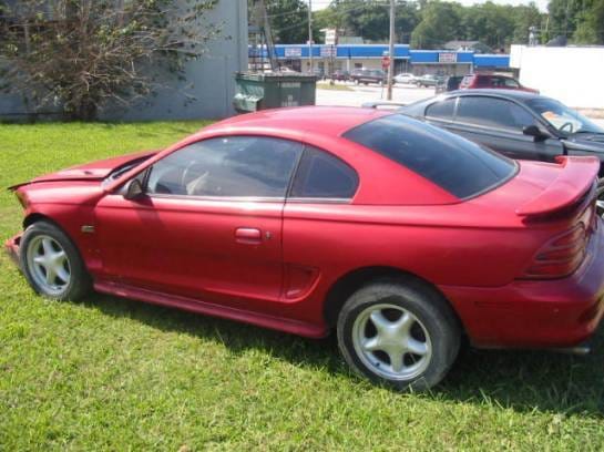 94-98 Ford Mustang Coupe 5 Manual - Red thumbnail 2