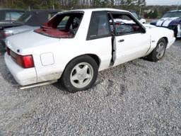 87-93 Ford Mustang Coupe   - White