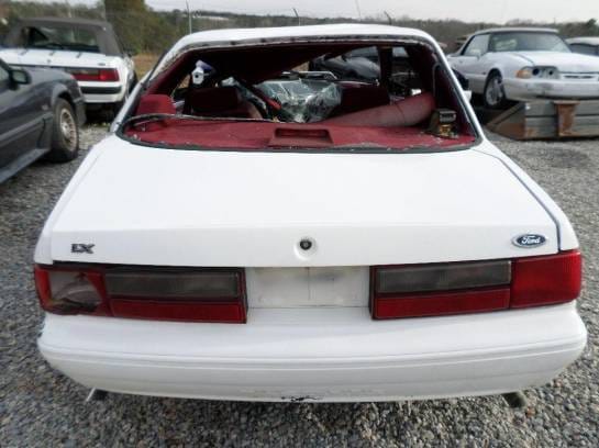 87-93 Ford Mustang Coupe   - White thumbnail 3