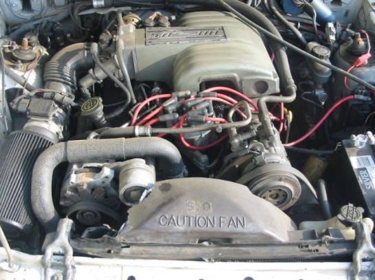 87-93 Ford Mustang Hatchback   - White thumbnail 5