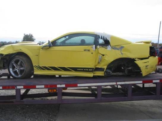 99-04 Ford Mustang Coupe  Manual - Yellow thumbnail 2