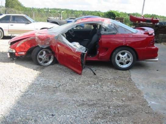94-98 Ford Mustang Coupe 5 Manual - Red thumbnail 4