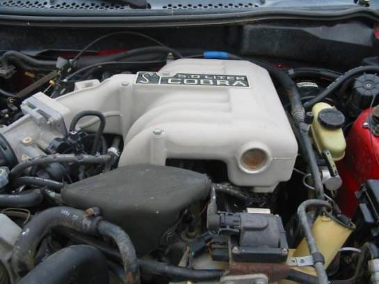 94-98 Ford Mustang Convertible
 5 Manual - Red thumbnail 3