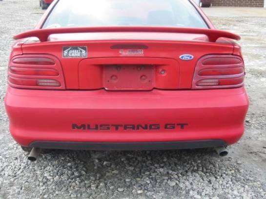 94-98 Ford Mustang Coupe 5 Automatic - Red thumbnail 5