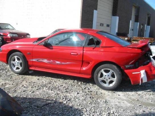 94-98 Ford Mustang Coupe 5 Manual - Red thumbnail 3
