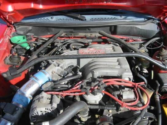 94-98 Ford Mustang Coupe 5 Manual - Red thumbnail 4