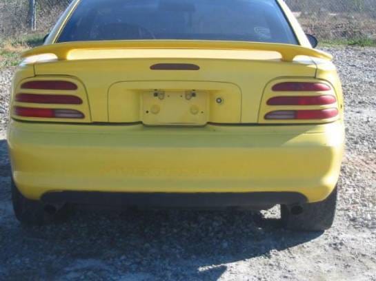 94-98 Ford Mustang Coupe 5 Manual - Yellow thumbnail 5
