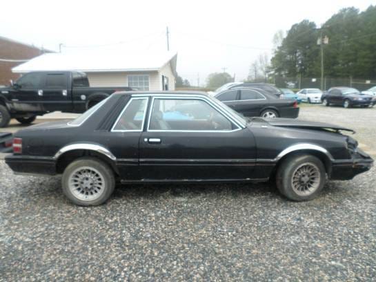 1983 Ford Mustang Coupe 3.8L Engine Automatic Transmission