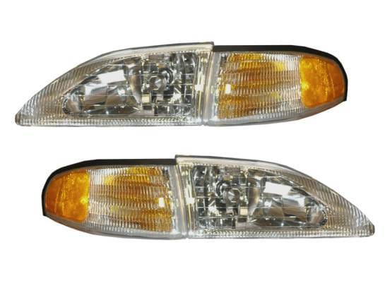1994-1998 Cobra Headlight with Stock Side Marker *NEW*